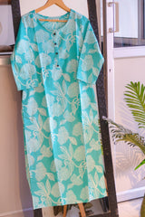 Abundance Blue Kurta - Daily Essential