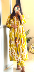 Harvest Ikkat Bloom Suit Set