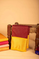 Beetle nut Designer Semi Silk Saree