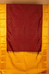 Beetle nut Designer Semi Silk Saree