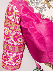 Green Patola Lehenga Choli – Festive Mehendi & Sangeet Wear