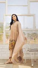 Kalamkari Cotton Kurta Set Floral Design with Coordinated Dupatta