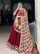 Maroon Georgette Lehenga Choli – Wedding & Festive Wear