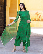 Akila Chiffon Suit Set
