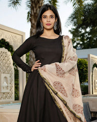 Black Backless Suit Set