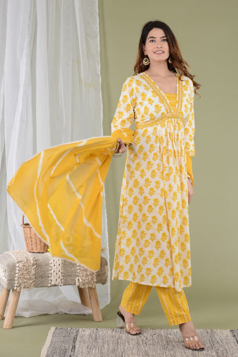 Summer in Aam Ras Premium Cotton Suit Set - Image 2